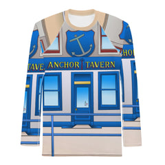 The Anchor Men's Long Sleeve Top - Rash Guard