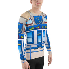 The Anchor Men's Long Sleeve Top - Rash Guard