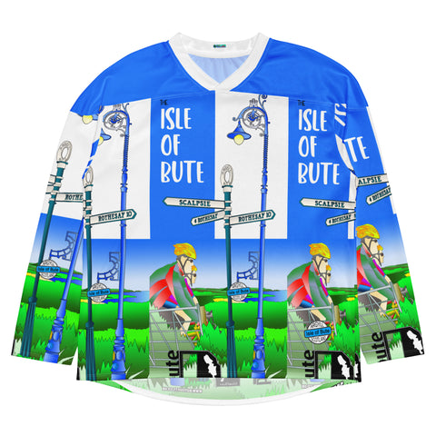 Recycled hockey fan jersey