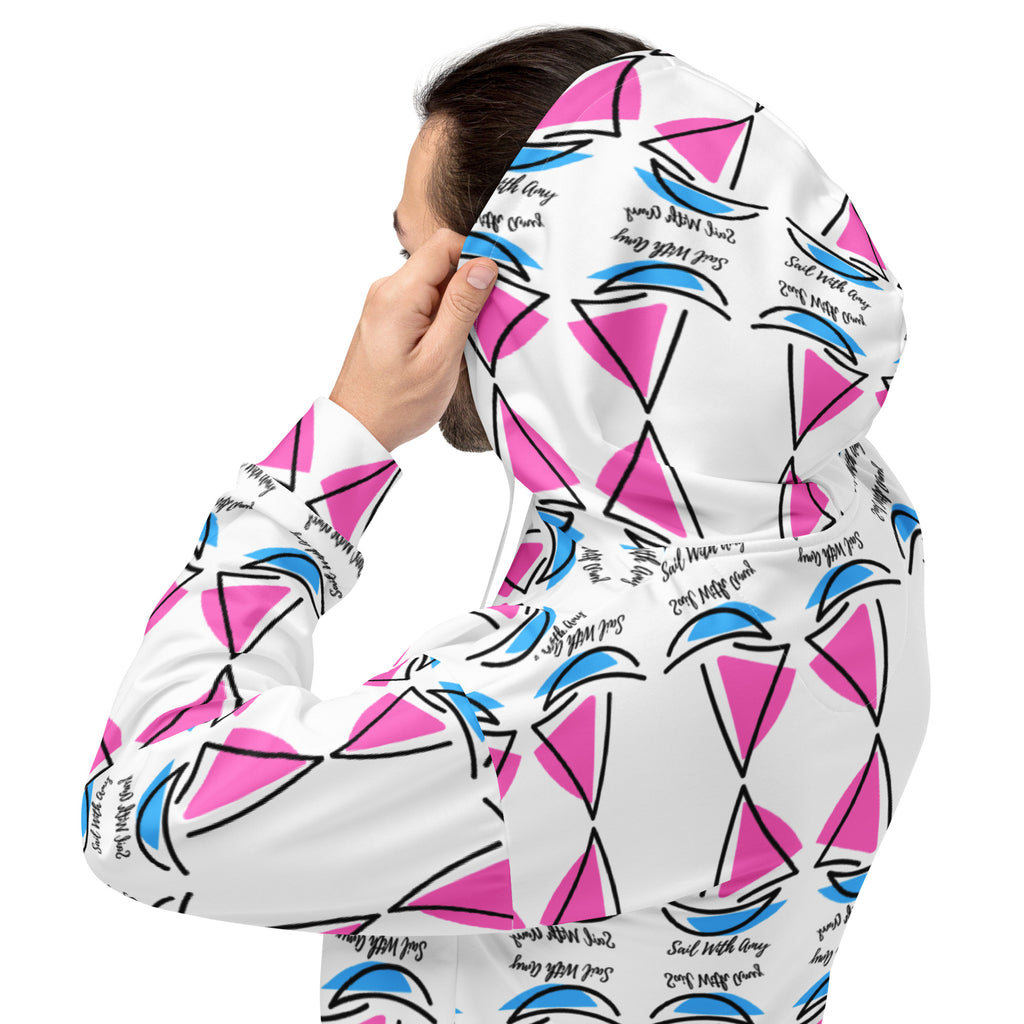 Sail with Amy - Unisex Hood - Free p&p Worldwide