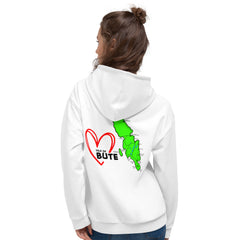 I love Bute Unisex Hoodie FREE p&p Worldwide