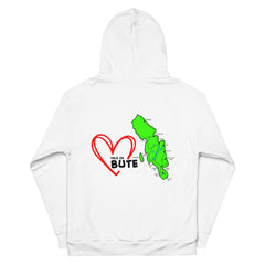 I love Bute Unisex Hoodie FREE p&p Worldwide