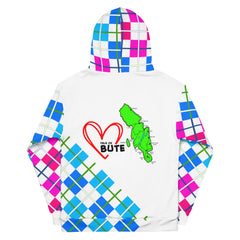 I love Bute Unisex Hoodie FREE p&p Worldwide