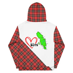 I love Bute Unisex Hoodie FREE p&p Worldwide