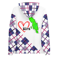 I love Bute Unisex Hoodie FREE p&p Worldwide