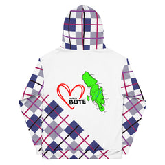 I love Bute Unisex Hoodie FREE p&p Worldwide