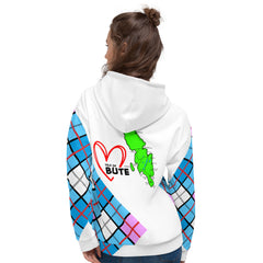 I love Bute Unisex Hoodie FREE p&p Worldwide