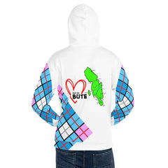 I love Bute Unisex Hoodie FREE p&p Worldwide