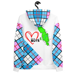 I love Bute Unisex Hoodie FREE p&p Worldwide