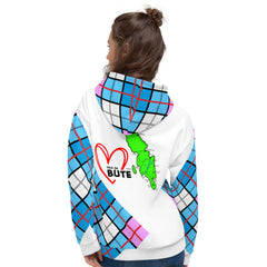 I love Bute Unisex Hoodie FREE p&p Worldwide