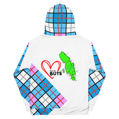 I love Bute Unisex Hoodie FREE p&p Worldwide