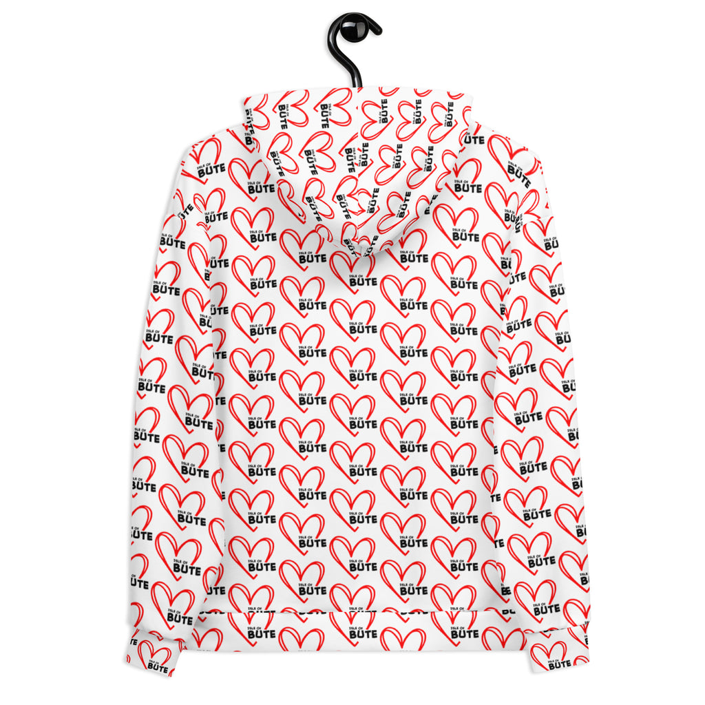 I love Bute Unisex Hoodie FREE p&p Worldwide