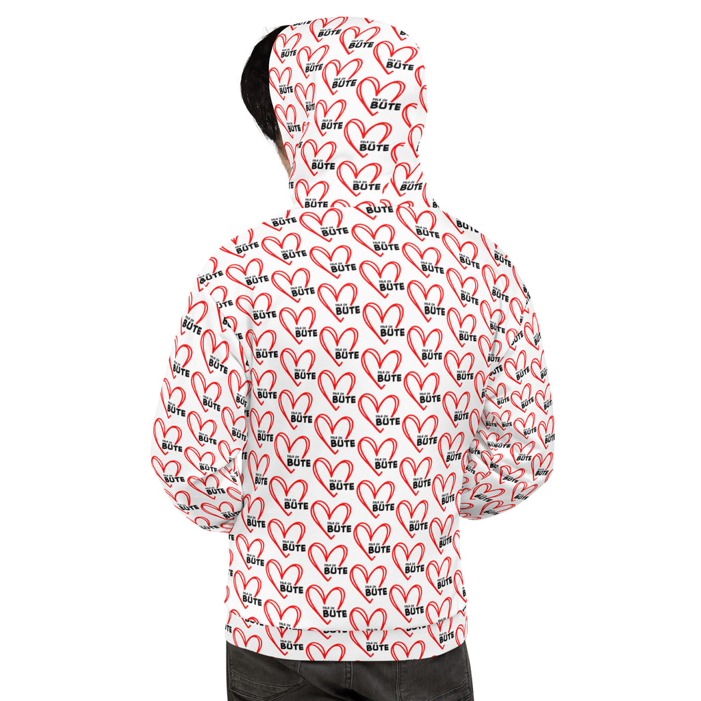 I love Bute Unisex Hoodie FREE p&p Worldwide