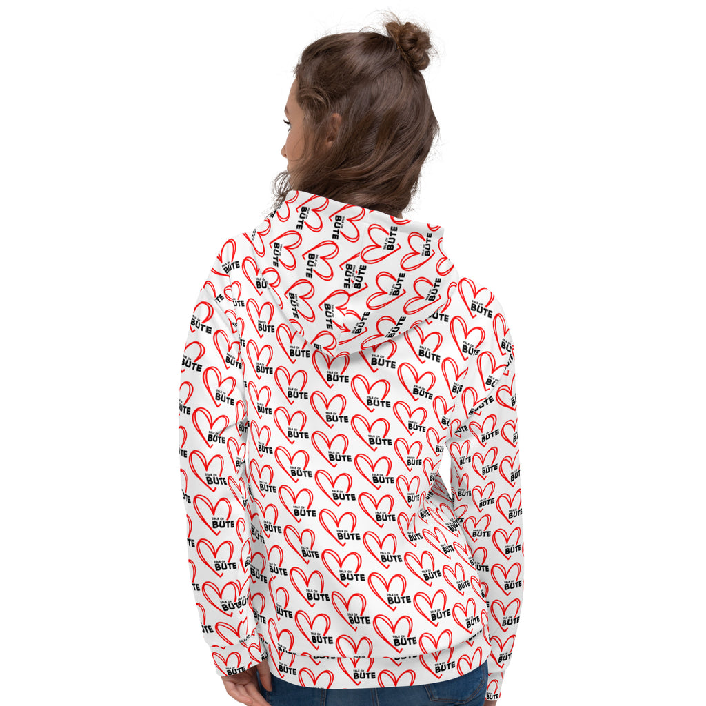 I love Bute Unisex Hoodie FREE p&p Worldwide
