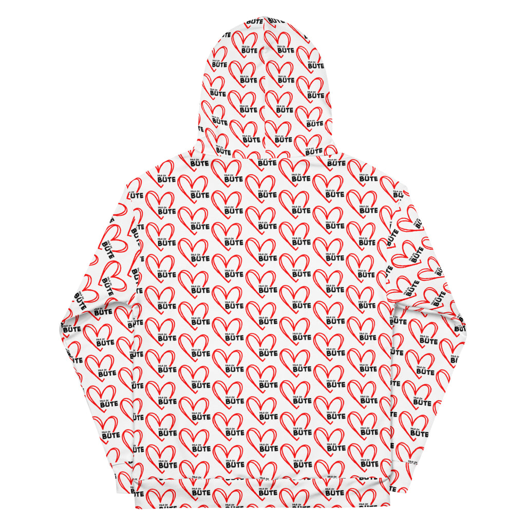 I love Bute Unisex Hoodie FREE p&p Worldwide