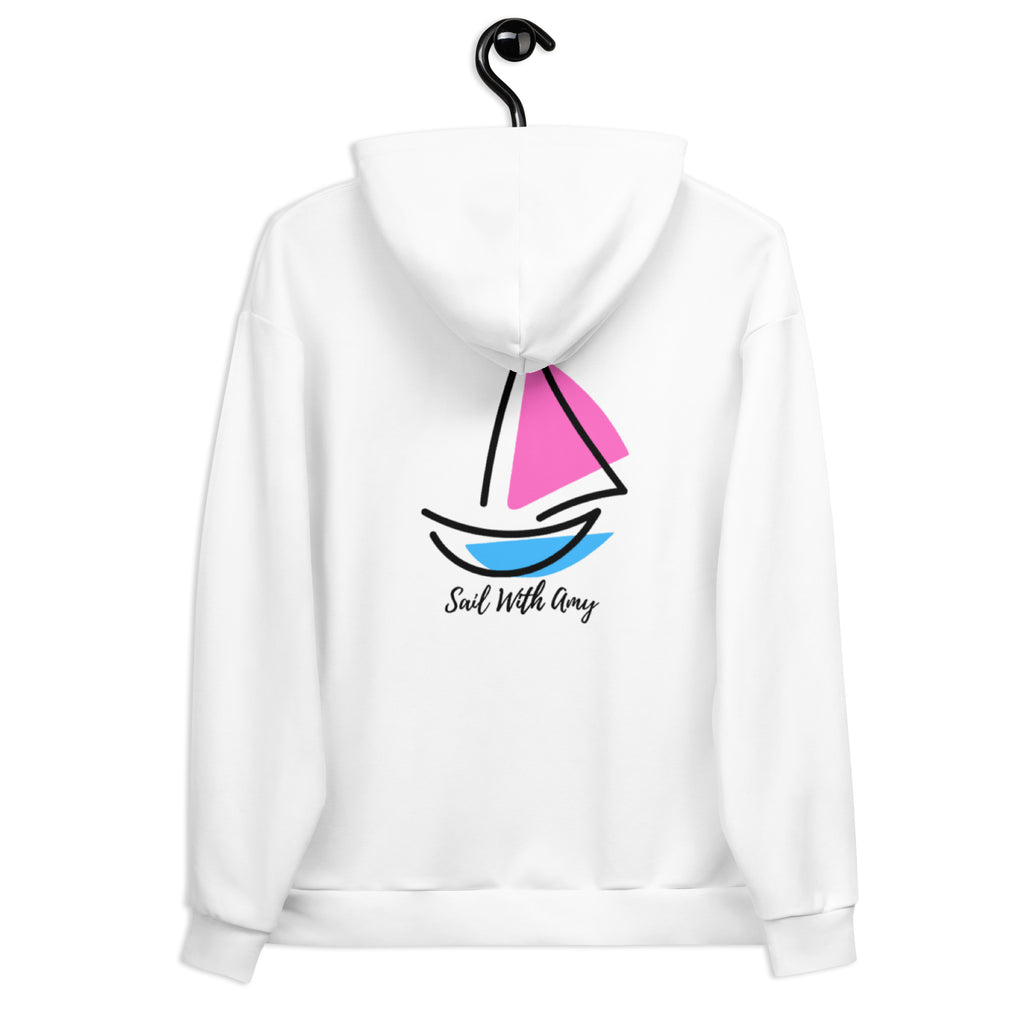 Sail with Amy - Unisex Hood - Free p&p Worldwide
