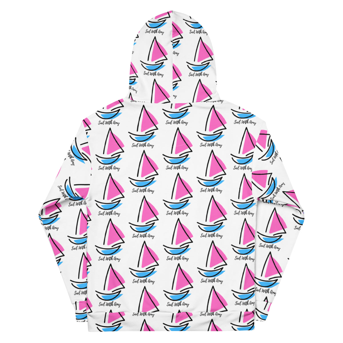 Sail with Amy - Unisex Hood - Free p&p Worldwide