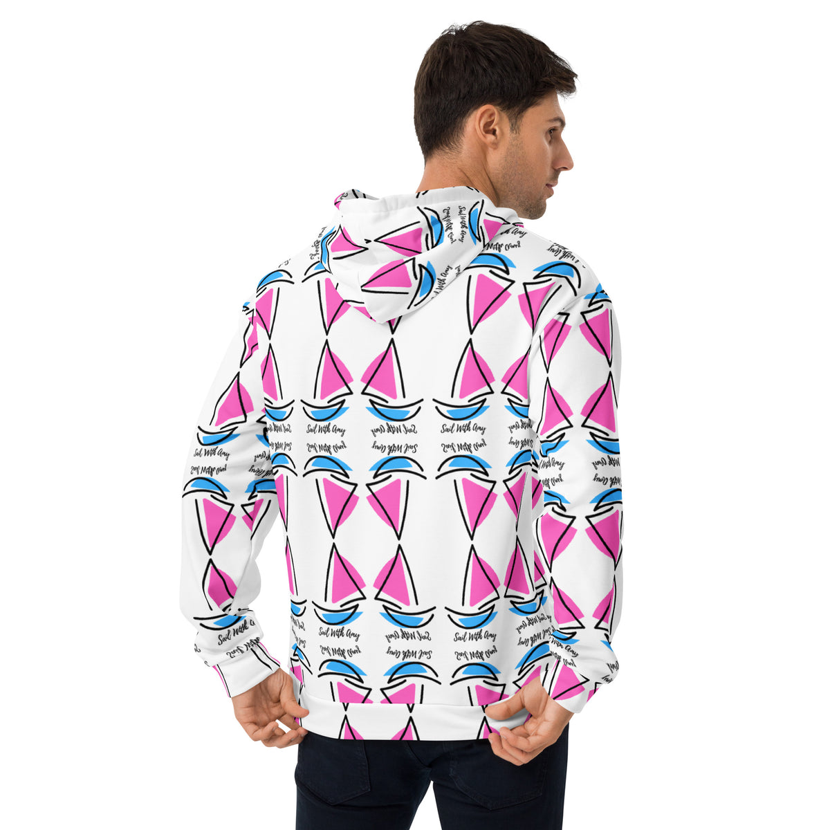 Sail with Amy - Unisex Hood - Free p&p Worldwide