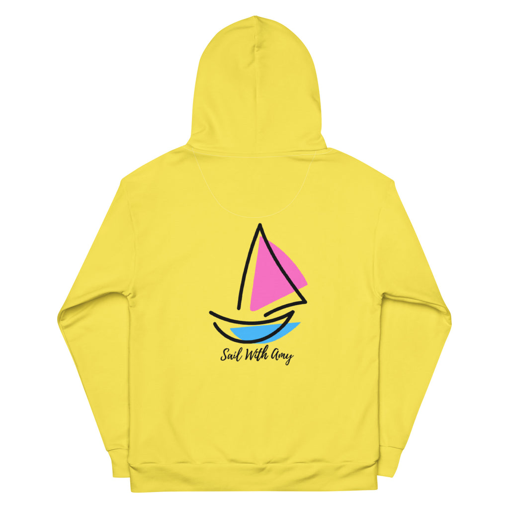 Sail with Amy - Unisex Hood - Free p&p Worldwide