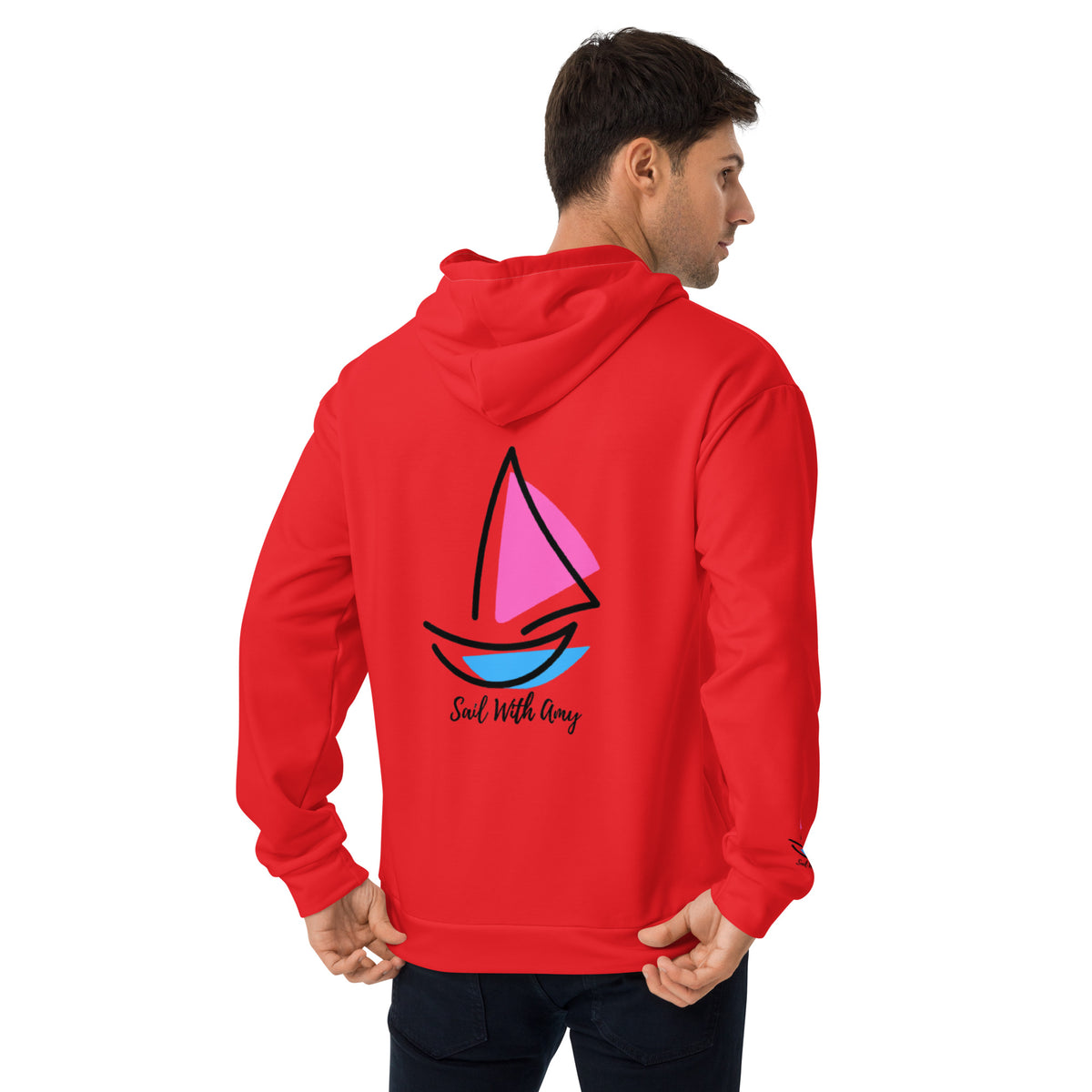 Sail with Amy - Unisex Hood - Free p&p Worldwide