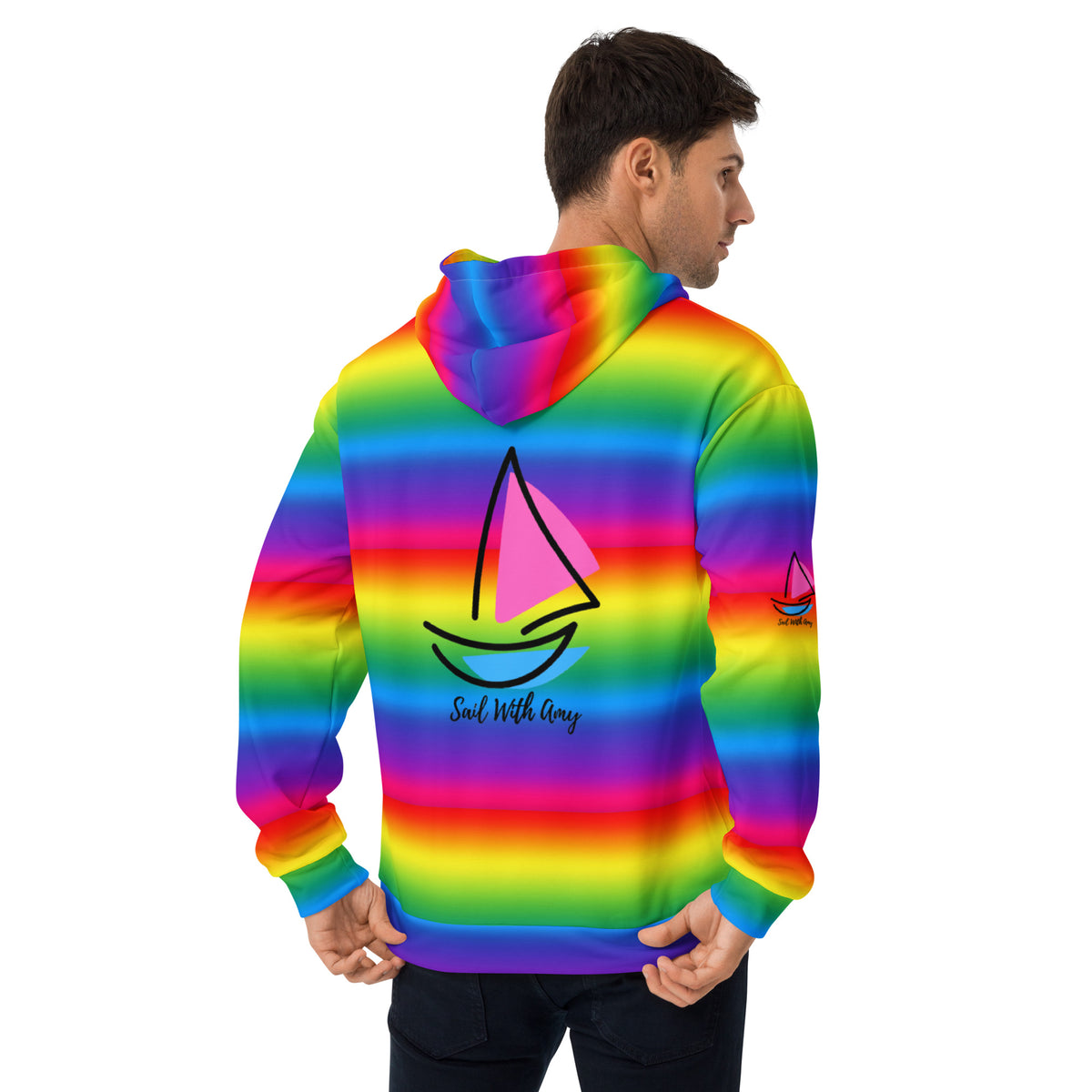 Sail with Amy - Unisex Hood - Free p&p Worldwide