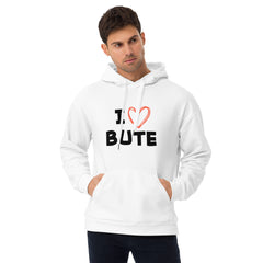 I love Bute Unisex Hoodie FREE p&p Worldwide