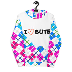 I love Bute Unisex Hoodie FREE p&p Worldwide