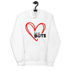 I love Bute Unisex Hoodie FREE p&p Worldwide