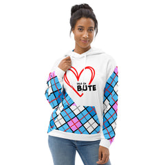 I love Bute Unisex Hoodie FREE p&p Worldwide