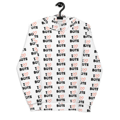 I love Bute Unisex Hoodie FREE p&p Worldwide