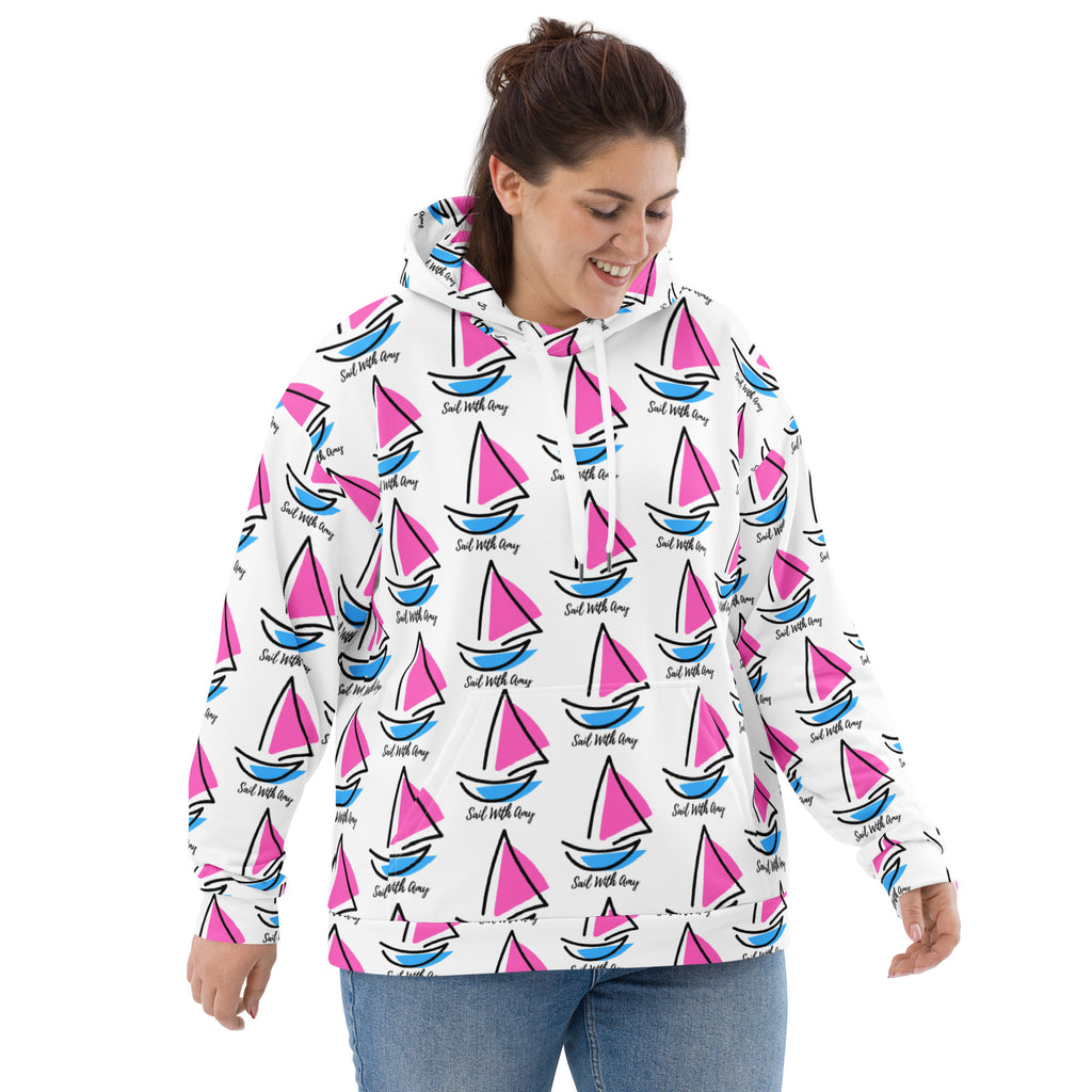 Sail with Amy - Unisex Hood - Free p&p Worldwide