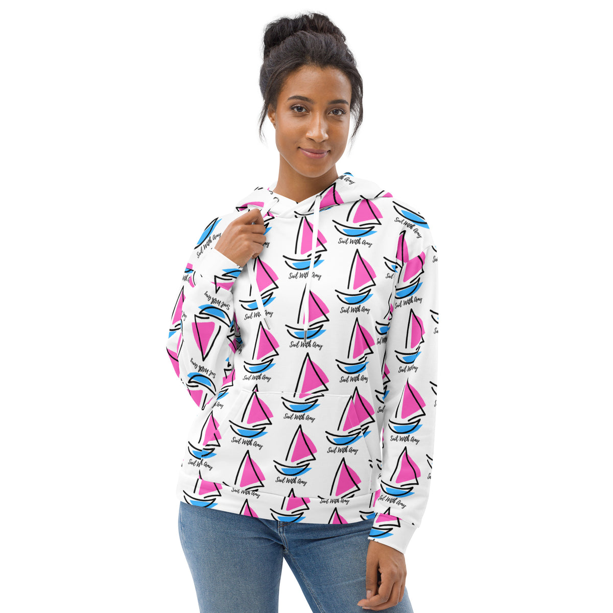 Sail with Amy - Unisex Hood - Free p&p Worldwide