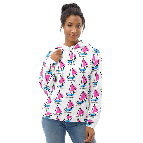 Sail with Amy - Unisex Hood - Free p&p Worldwide
