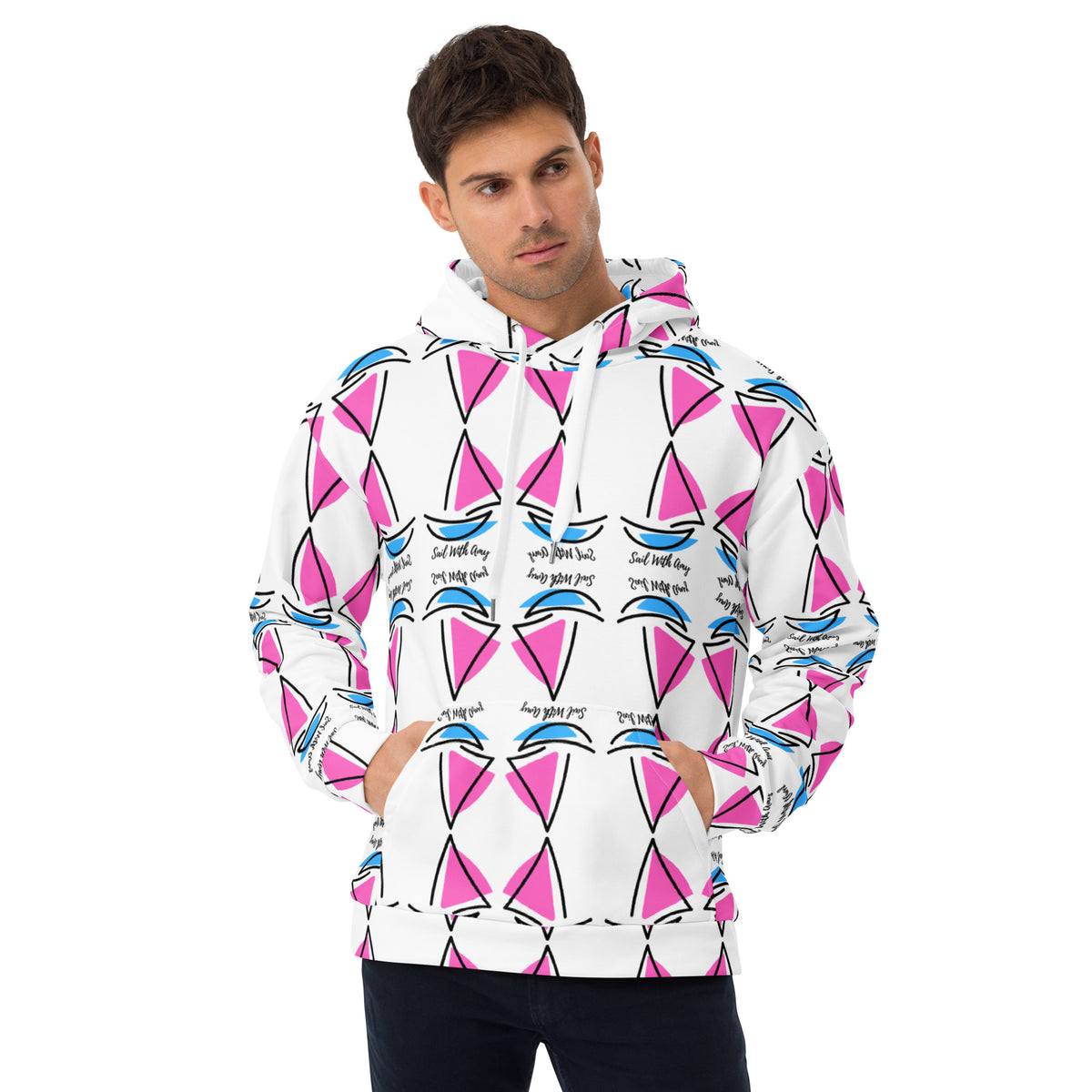 Sail with Amy - Unisex Hood - Free p&p Worldwide