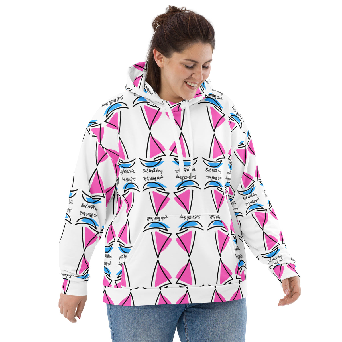 Sail with Amy - Unisex Hood - Free p&p Worldwide