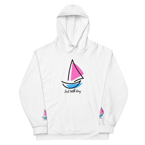 Sail with Amy - Unisex Hood - Free p&p Worldwide