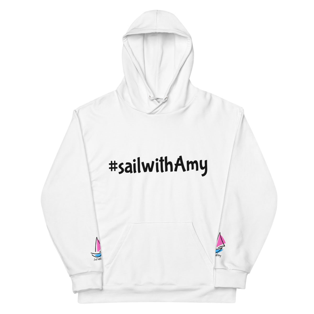 Sail with Amy - Unisex Hood - Free p&p Worldwide
