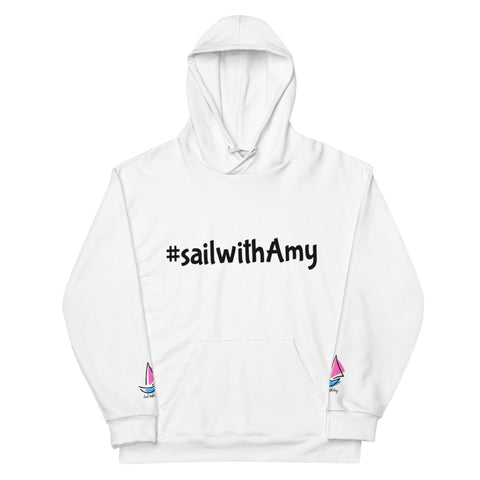 Sail with Amy - Unisex Hood - Free p&p Worldwide