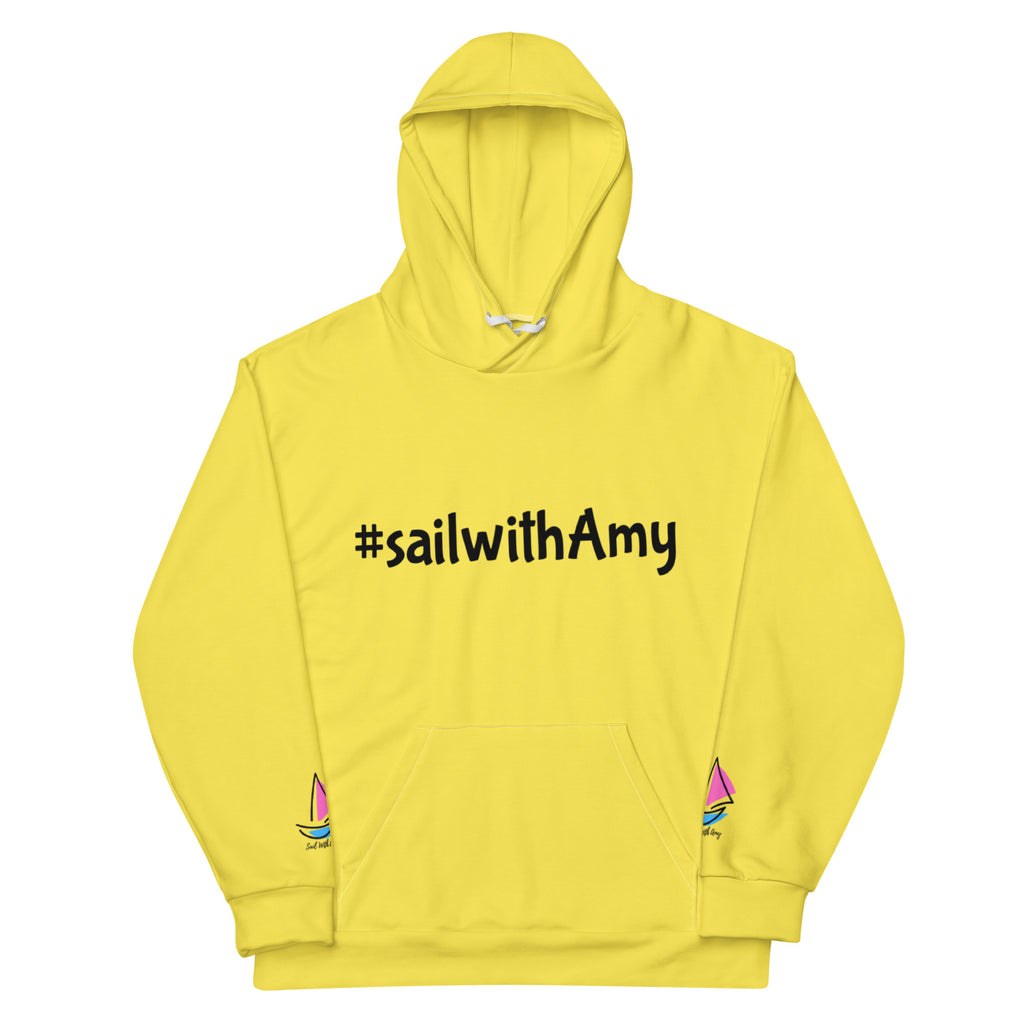 Sail with Amy - Unisex Hood - Free p&p Worldwide