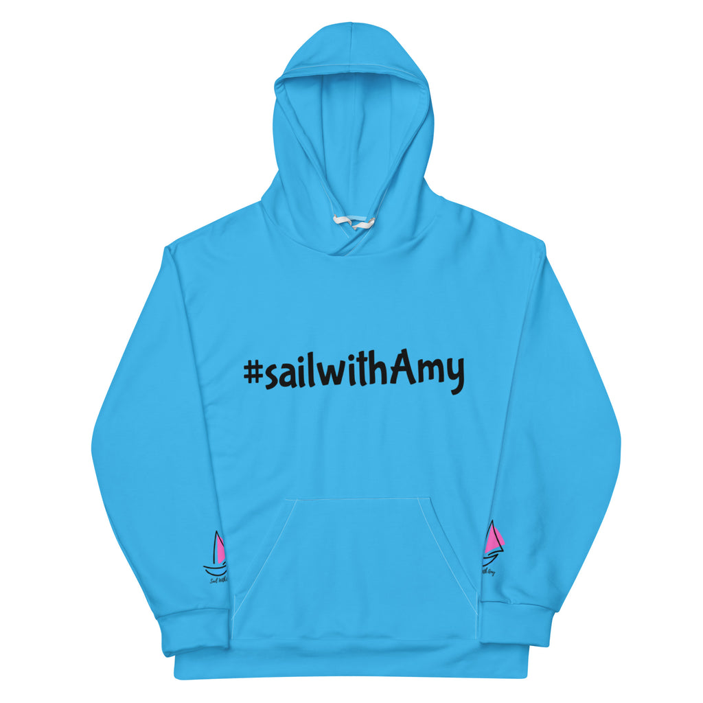 Sail with Amy - Unisex Hood - Free p&p Worldwide