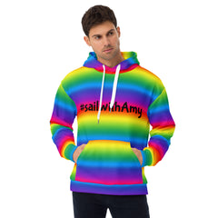Sail with Amy - Unisex Hood - Free p&p Worldwide