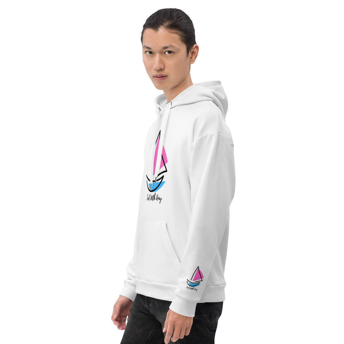 Sail with Amy - Unisex Hood - Free p&p Worldwide