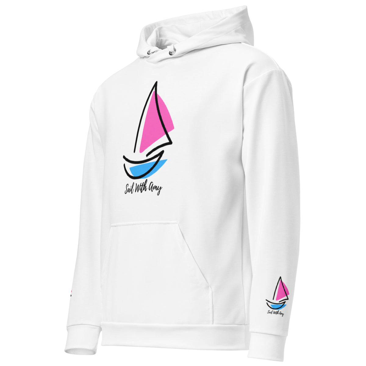 Sail with Amy - Unisex Hood - Free p&p Worldwide