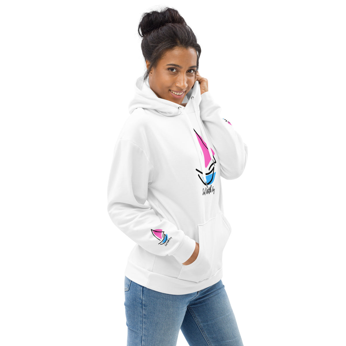 Sail with Amy - Unisex Hood - Free p&p Worldwide
