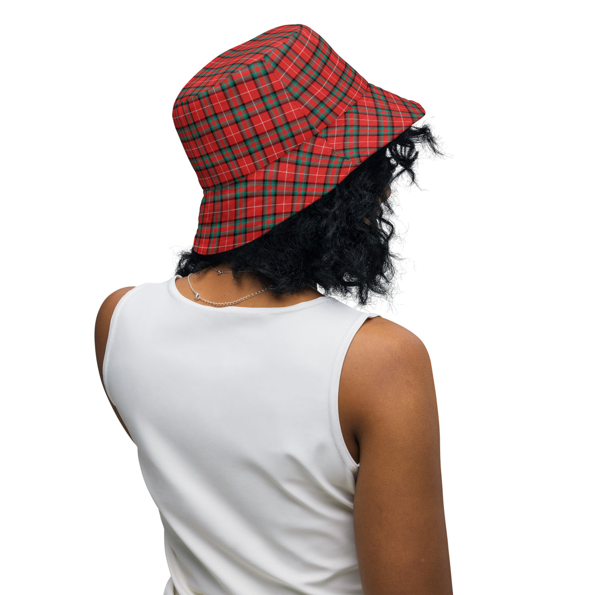 Royal Stuart Tartan Reversible bucket hat #2