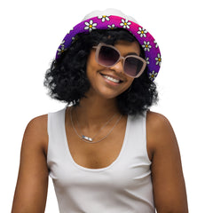 The Daisy Collection Reversible bucket hat - FREE p&p Worldwide
