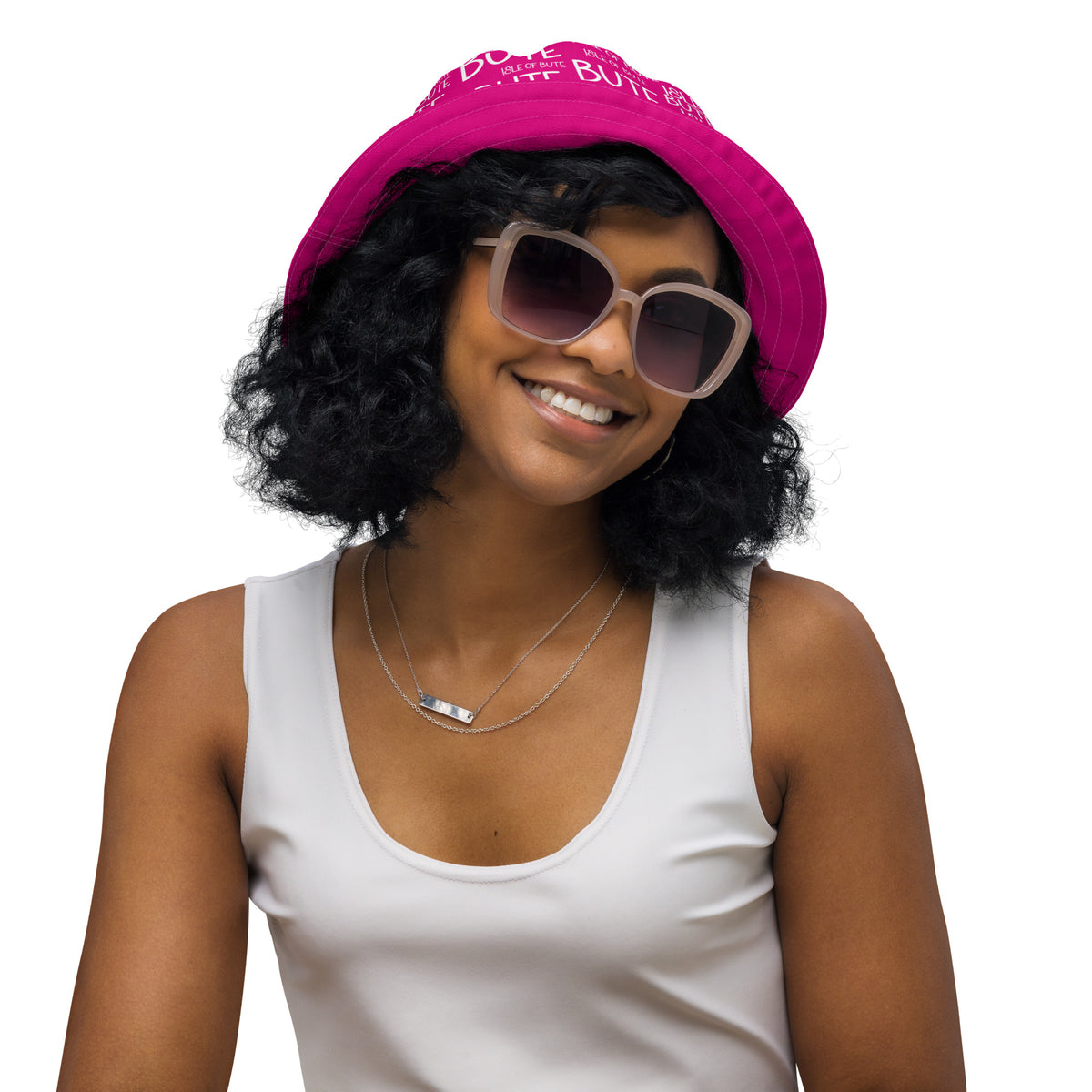Isle of Bute Reversible bucket hat - Free p&p Worldwide