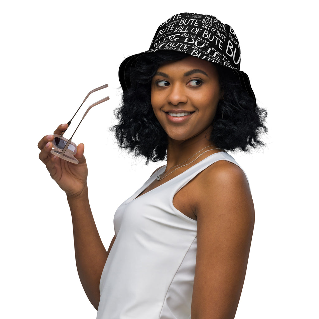 Isle of Bute Reversible bucket hat - Free p&p Worldwide