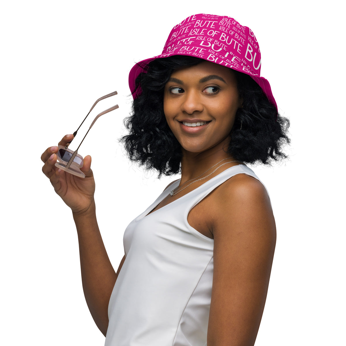 Isle of Bute Reversible bucket hat - Free p&p Worldwide