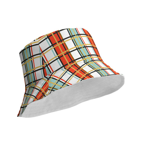 Stravanan Tartan Reversible bucket hat